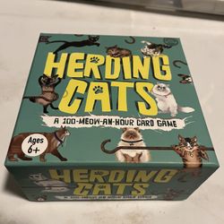Herding Cats A 100 Meow An Hour Card Game 