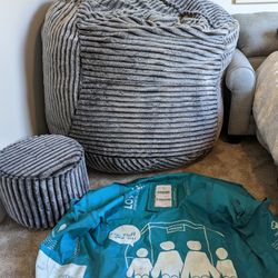 Lovesac Big One Giant Beanbag – excellent condition – retail $2k