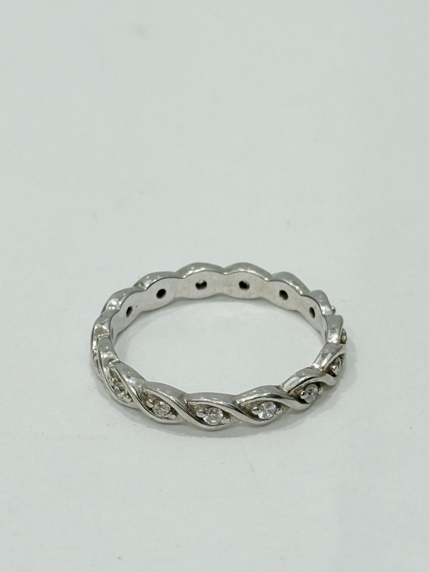 Sterling Silver 925 Bang Ring Size 7