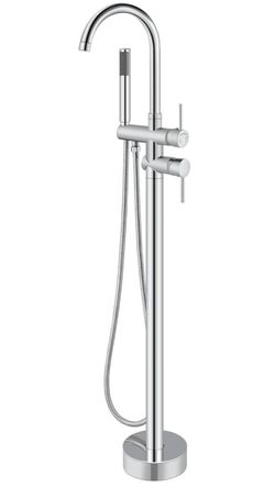 Floor Mount Bathtub Faucet 