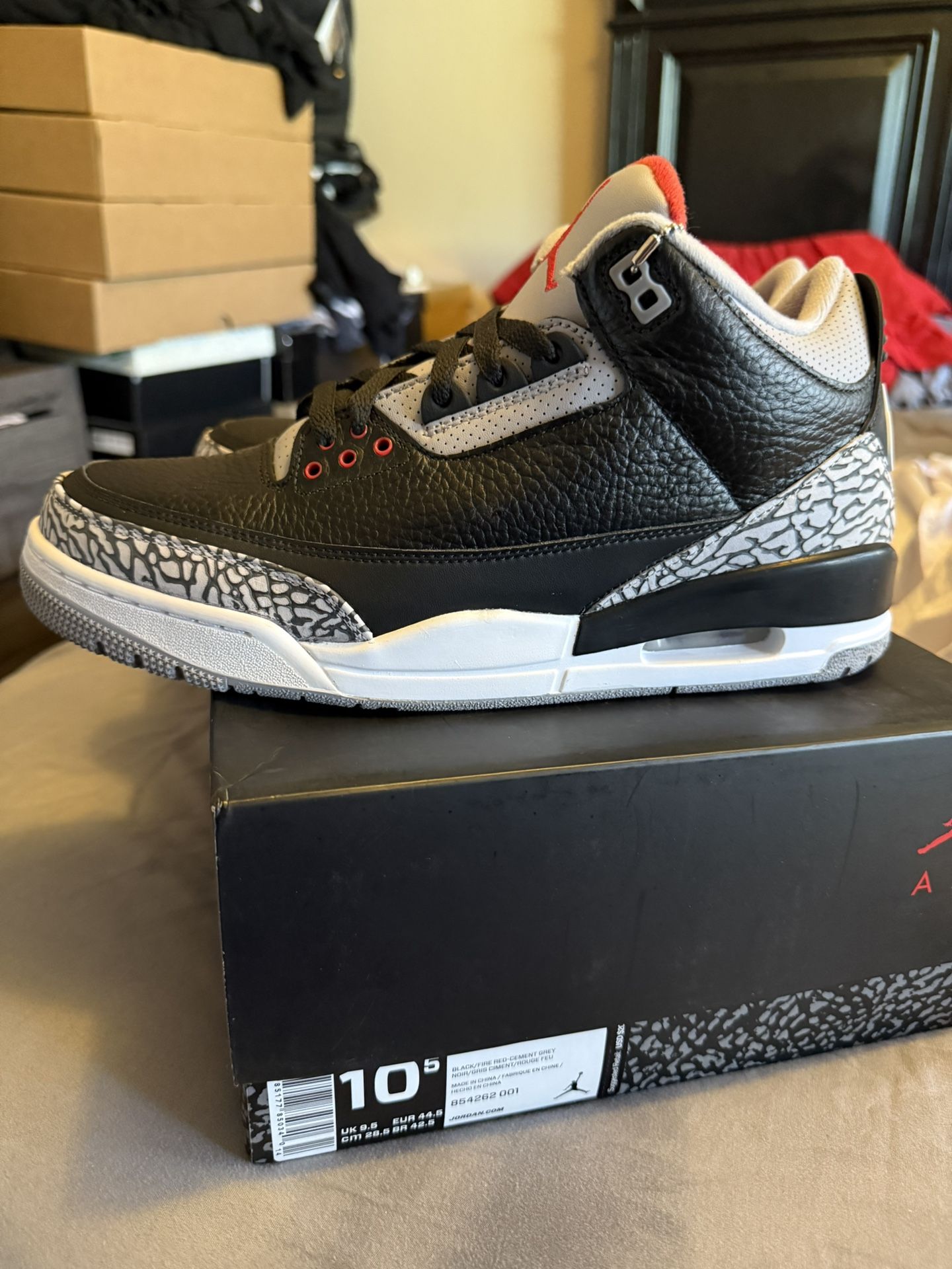 Men’s Jordan Retro 3 Brand New Size 10.5