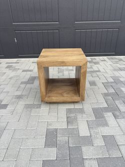 Cube Side Table