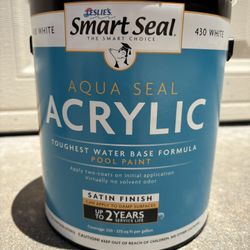Leslie’s Smart Seal Acrylic Pool Paint White