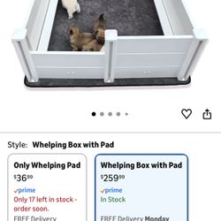 puppy whelping boxes