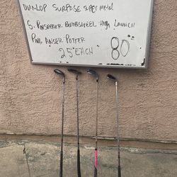 Golf clubs palos de golf