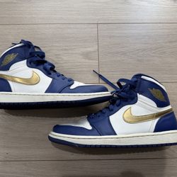 Nike Air Jordan 1 Retro High Gold Medal 332550-406, Size 10