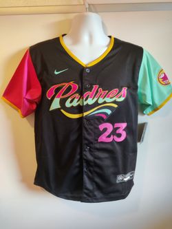 New Mens Padres Tatis jr #23 Black City Connect Jerseys Stitched