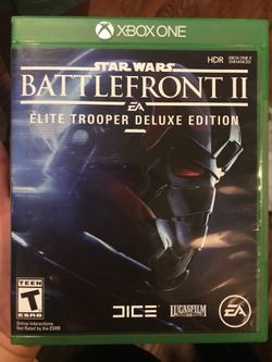 Star Wars Battle Front II Elite Trooper Deluxe Edition Xbox One
