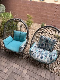 Kids egg chairs