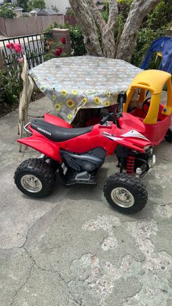 Electric 4 wheel dirt bike