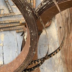 Metal strapping for construction