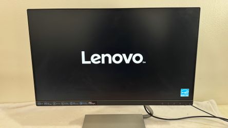 Lenovo Q24i-10 24” Full HD Monitor – HDMI / VGA, 75Hz