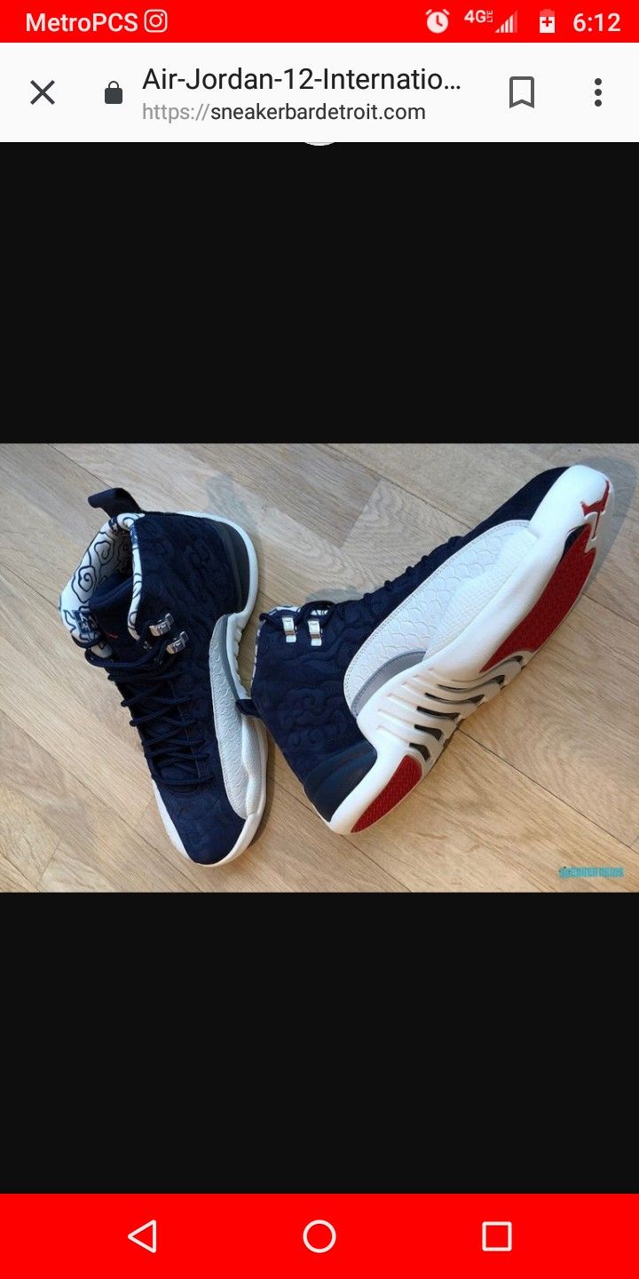 Japanese 12s Jordans