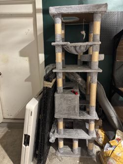 71” Large Multi-Level Cat Tree Tower