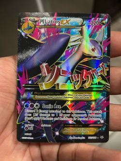 Pokemon TCG M Latios EX Full Art 102/108 Roaring Skies 2015 holo rare  NM