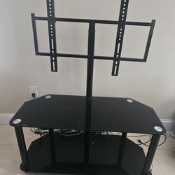 Atak TV Stand with Swivel Mount – Fits TVs Up to 75” 