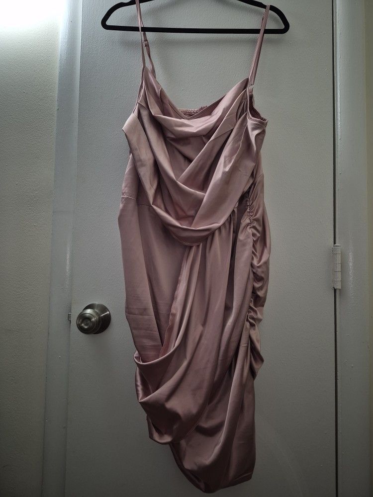 Bodycon Satin Dress