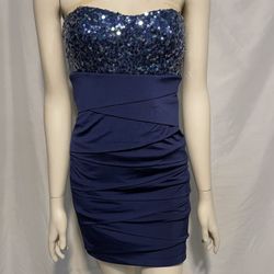 Speechless Blue Dress Juniors Size Small 