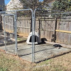 10 x 10 Dog Kennel With A Frame Roof