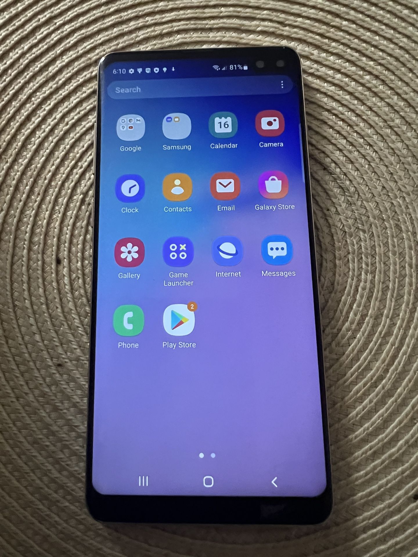 Samsung Galaxy S10 Plus 128gb Black Unlocked