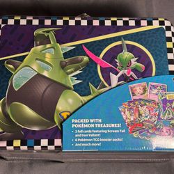 Pokémon Cards Collector’s Chest 6 Booster Packs Tin