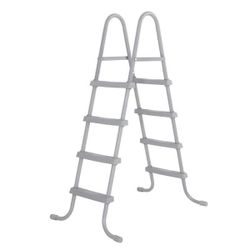 5-Step Pool Ladder 5 Steps Metal for Above Ground Pool