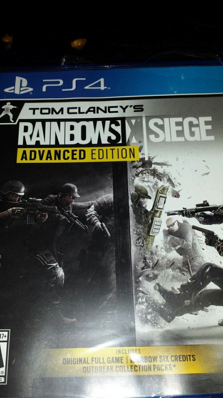 PS4 Tom Clancy ' Rainbow Six Advance Edition for Sale Chicago, IL -
