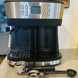Brim Combo 19 Espresso & Drip Coffee Maker