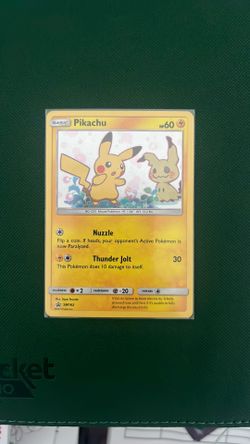 Sun and Moon Pikachu promo
