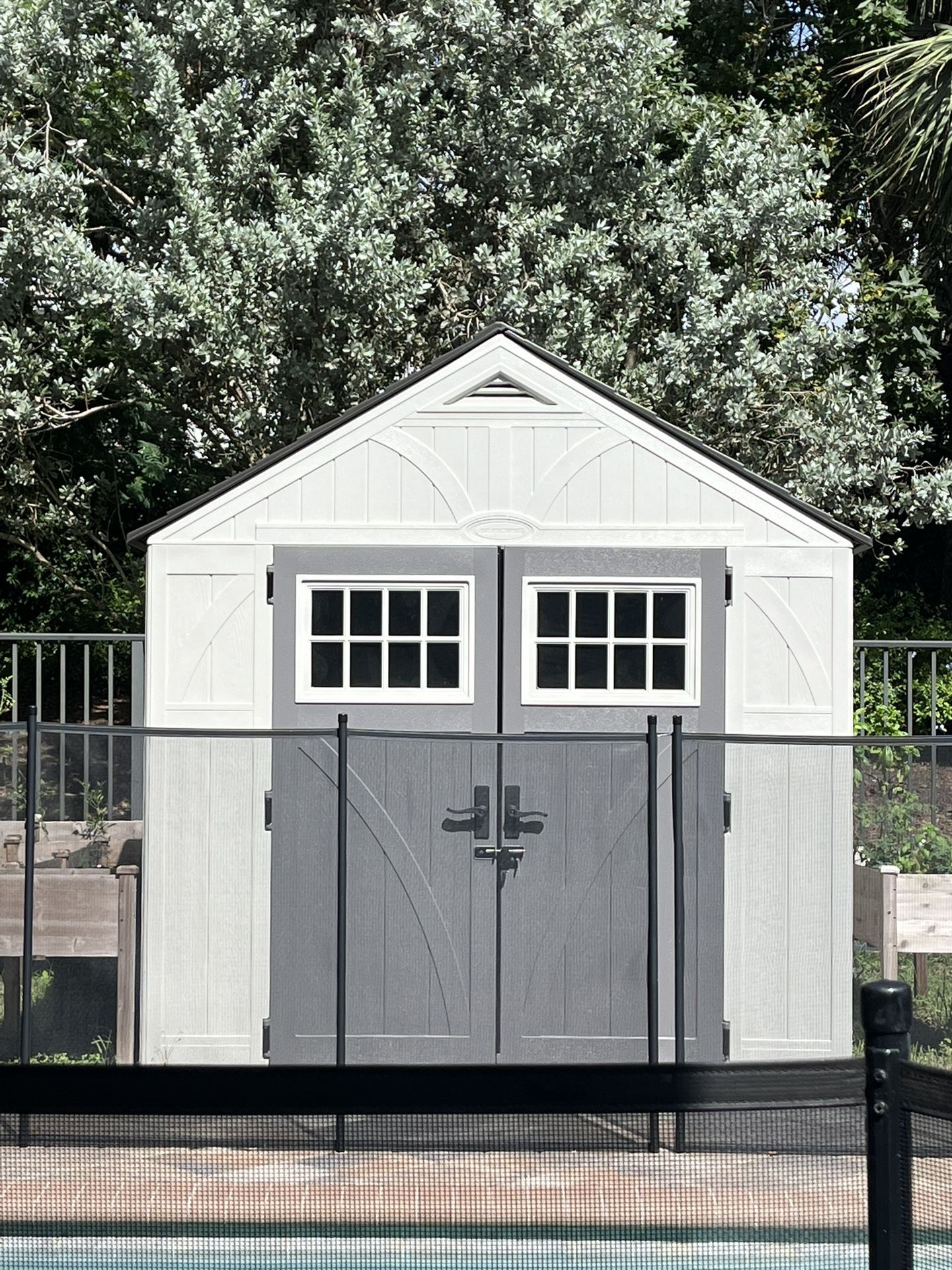 New storage house, little use