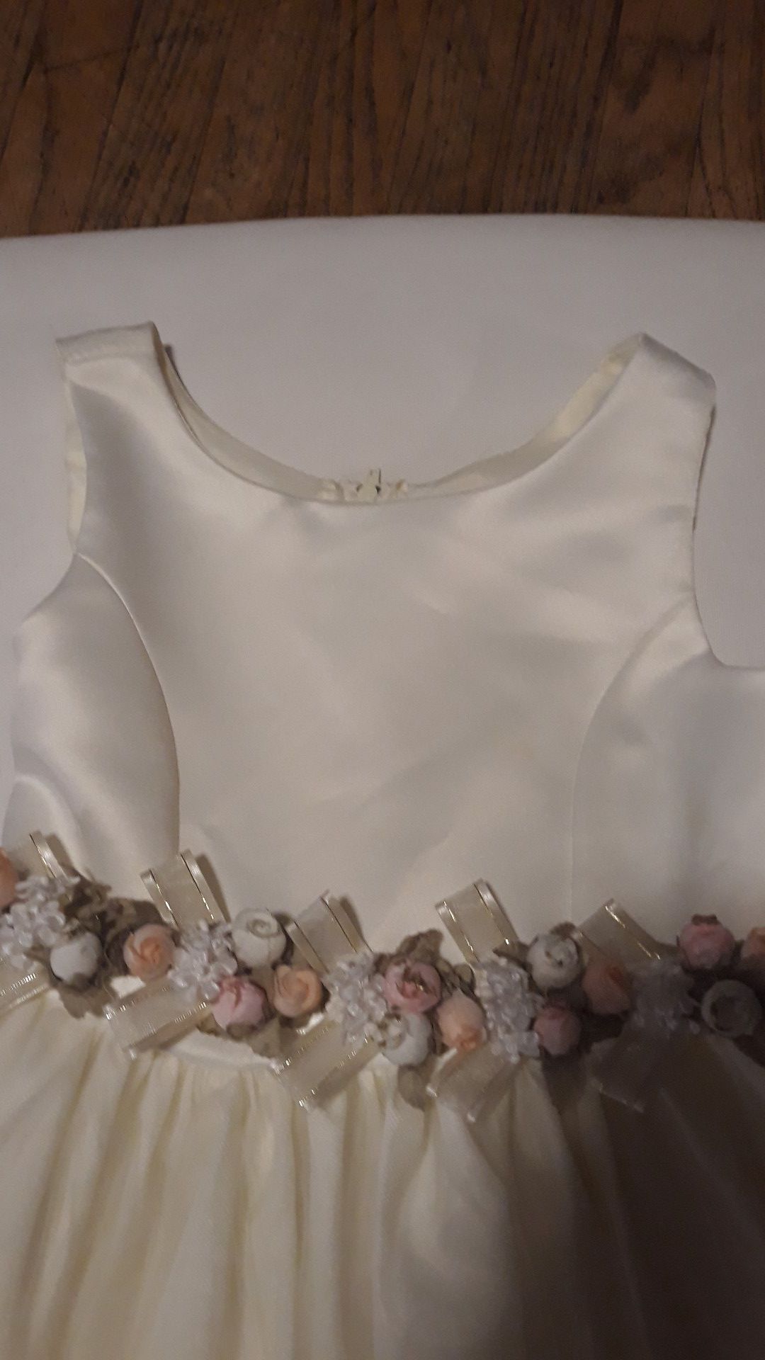 Ivory Rosed Petal Dress