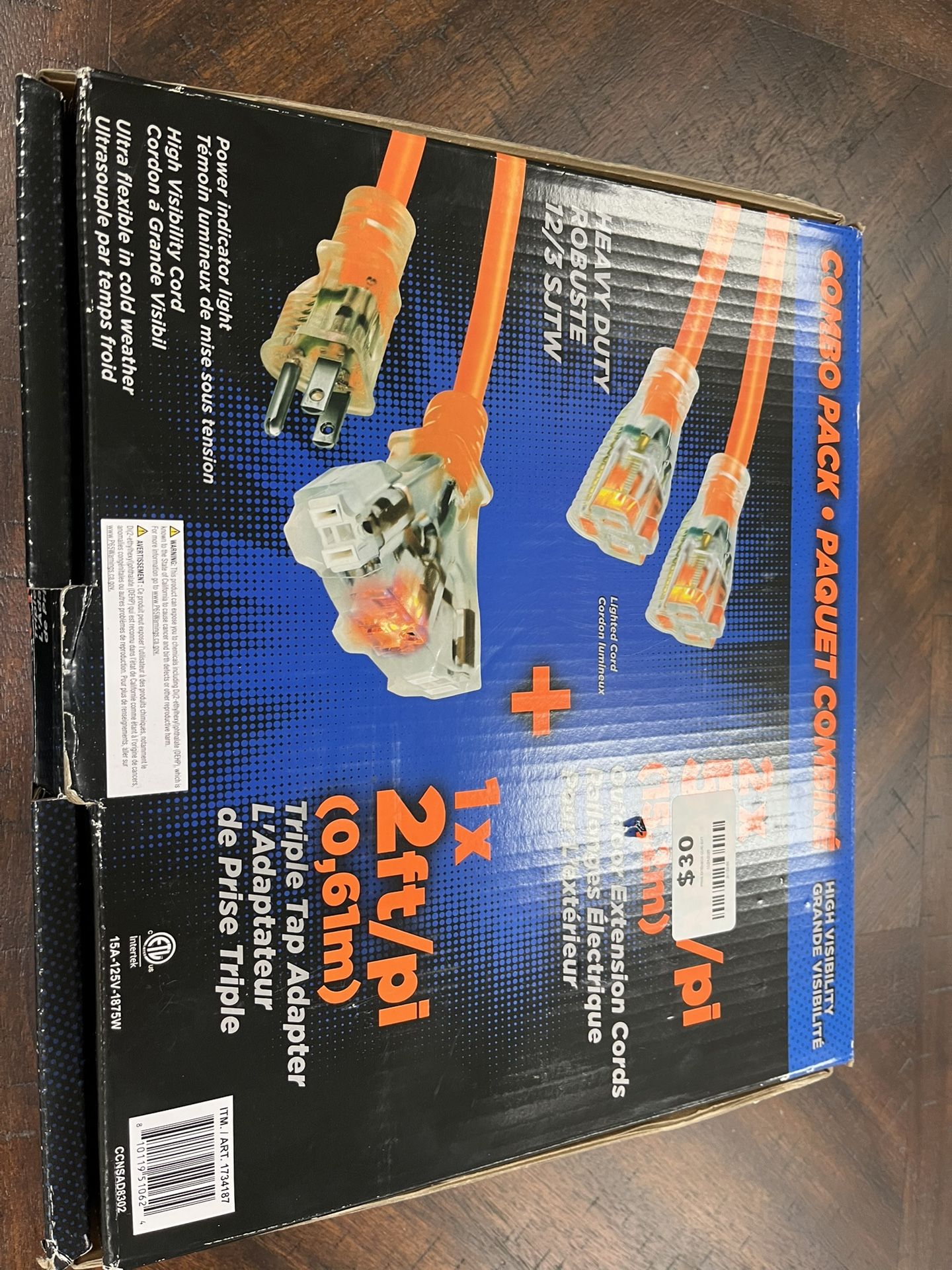 2 X 50ft Extension Cord - Heavy Duty