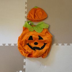 Halloween _ Pumpkin Costume For 12-24 Months