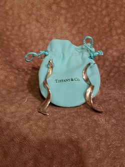 Tiffany orchid earings