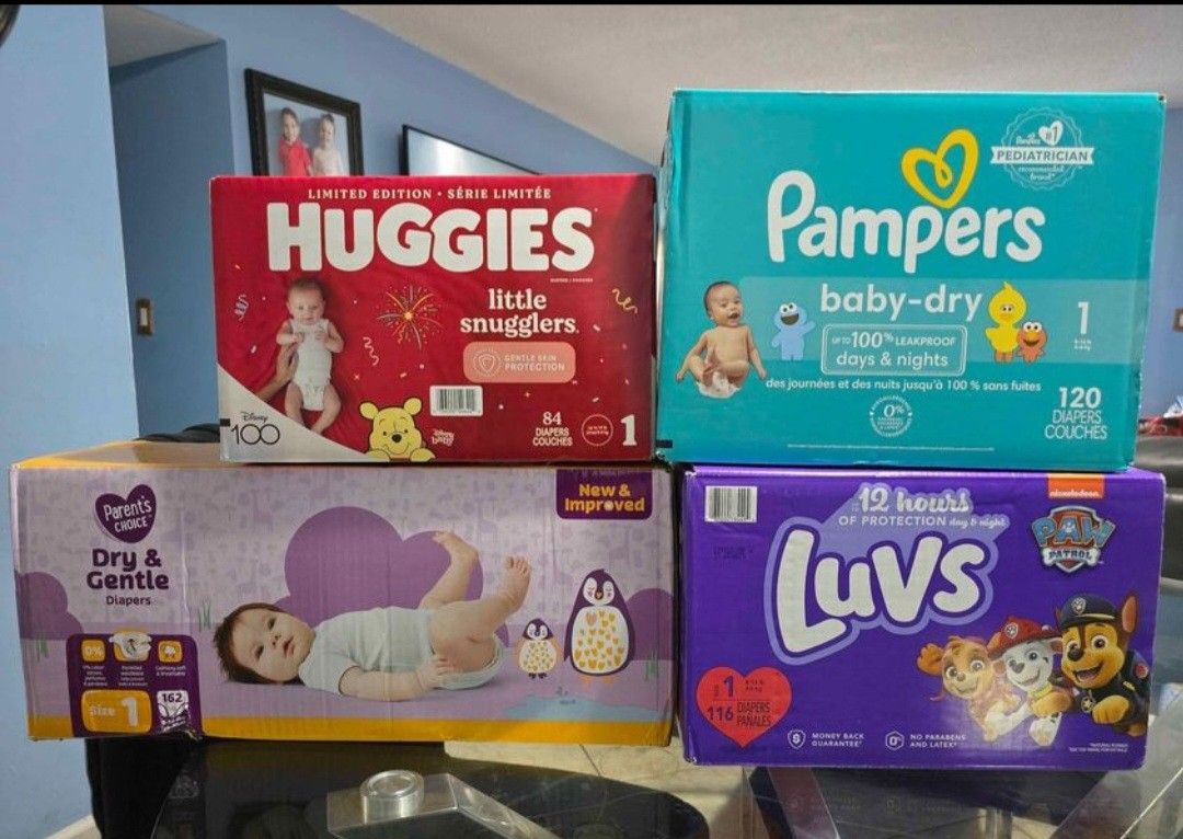 Pampers Talla 1 Not Free, No Gratis