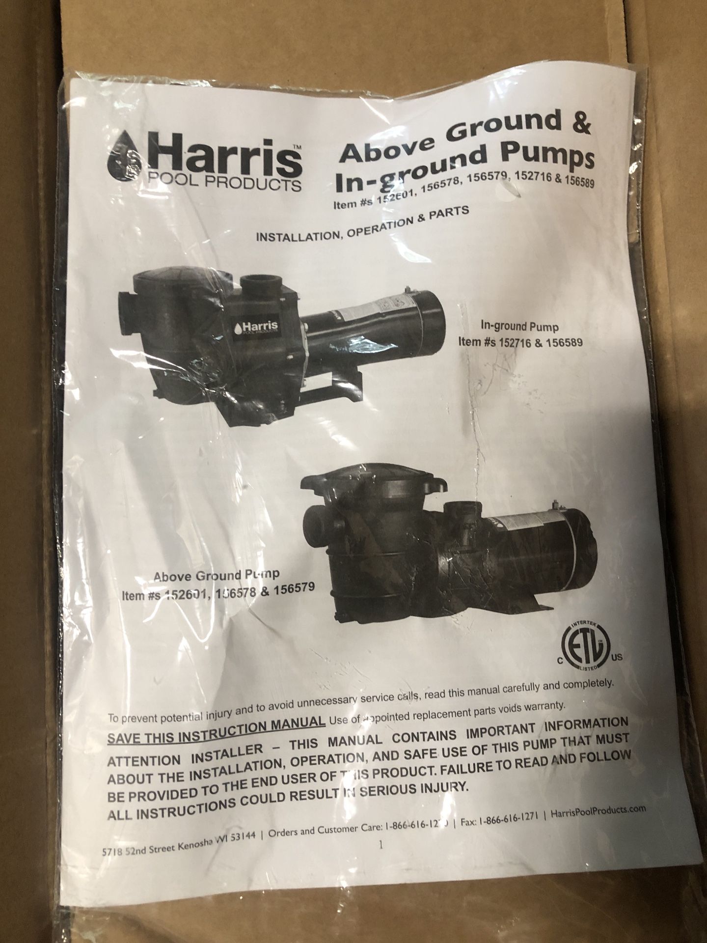 Doheny's Inground Swimming Pool Pro Pump | 1.5 HP,