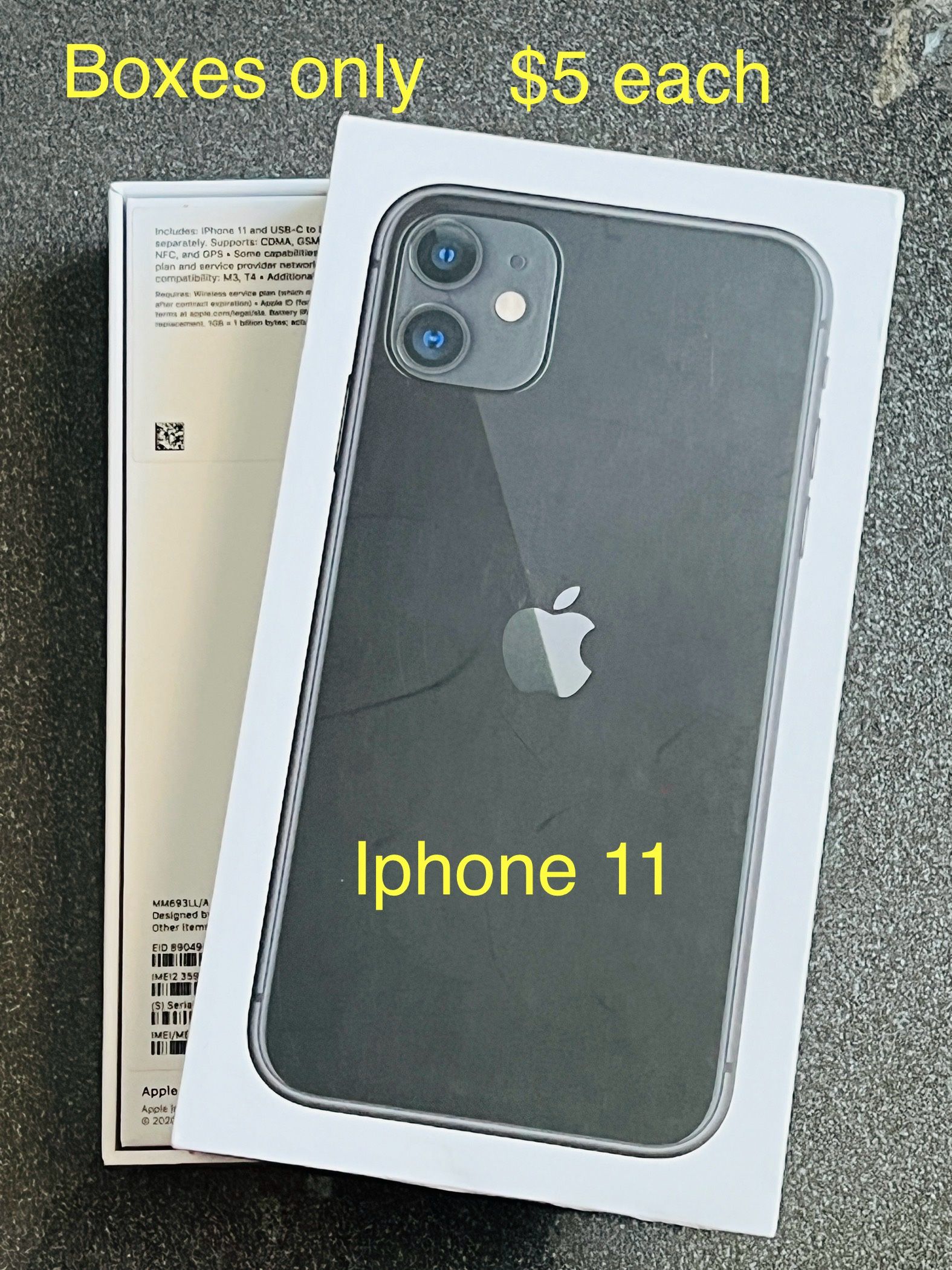 Box Only For iPhone 11