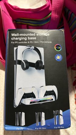 wall mount storage charging base