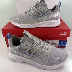 PUMA Women's Star Vital Refresh Sneaker Training Shoes - Gray- size 7