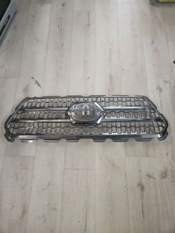2016-2019 Toyota Tacoma Black Chrome Front Grille Part No. 206 w/Trim