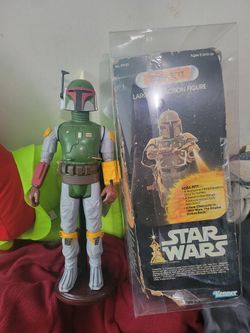 Star Wars Vintage 12" Kenner Boba Fett With Box