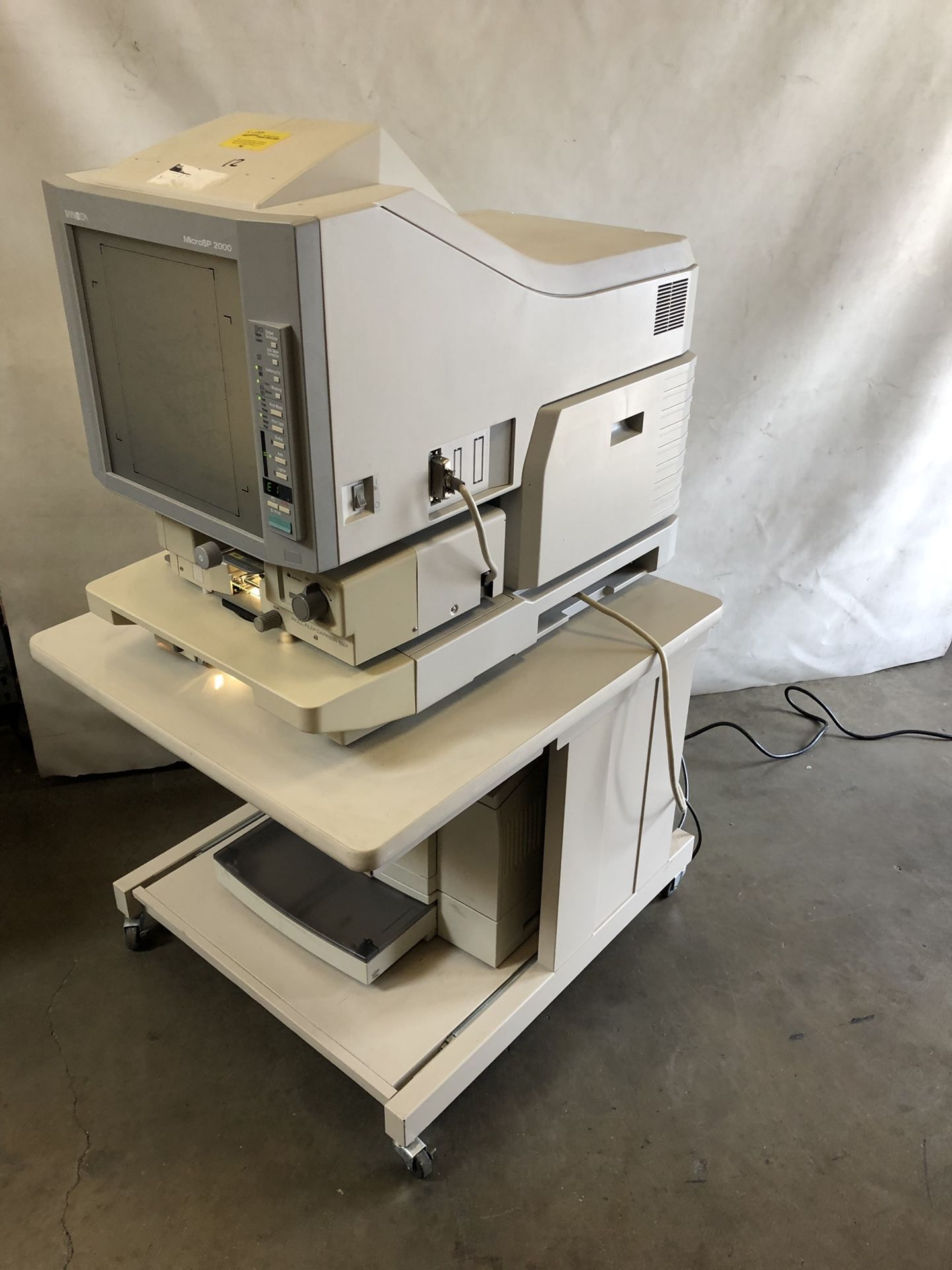 Minolta Microfilm Microfiche Reader & Laser Printer