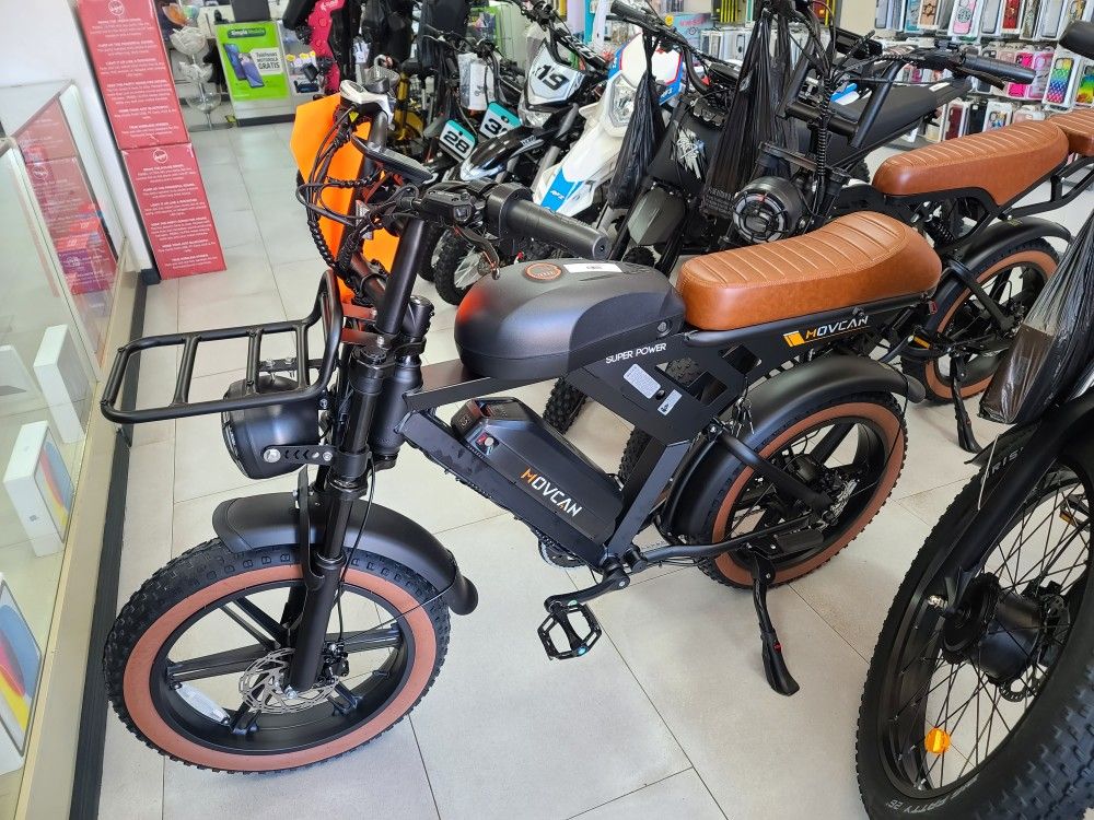 Movcan V30 Max Electric Bicycle Dual Battery! Finance For $50 Down Payment!!