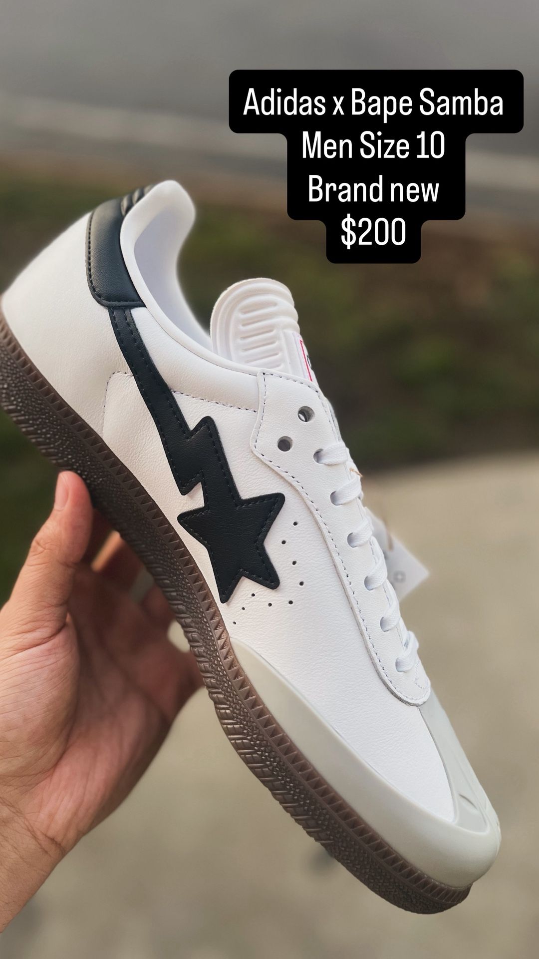 Adidas X Bape Samba