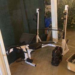 Home Gym Bench Set