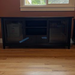 Black media Console 