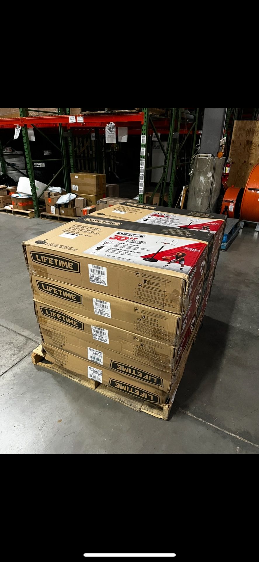 Pallet Of 10 Basketball Hoop LIQUIDATION