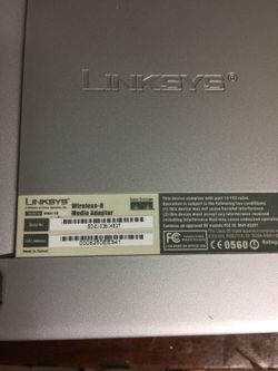 Linksys Media Adapter
