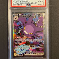 Team Rockets Crobat Ex PSA 10 Gem Mint