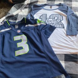 Two piece Seattle Seahawks in ladies lot
